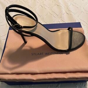 Stuart Weitzman Black Sandal